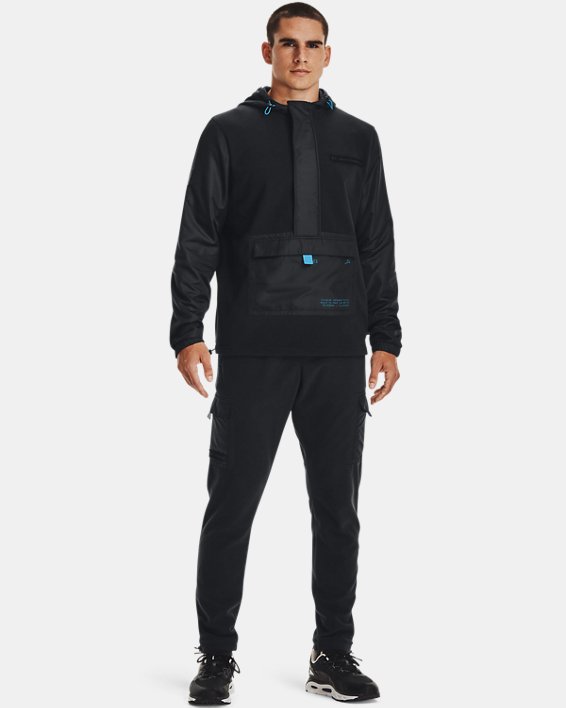 Men's ColdGear® Infrared Utility Cargo Pants, Black, pdpMainDesktop image number 2